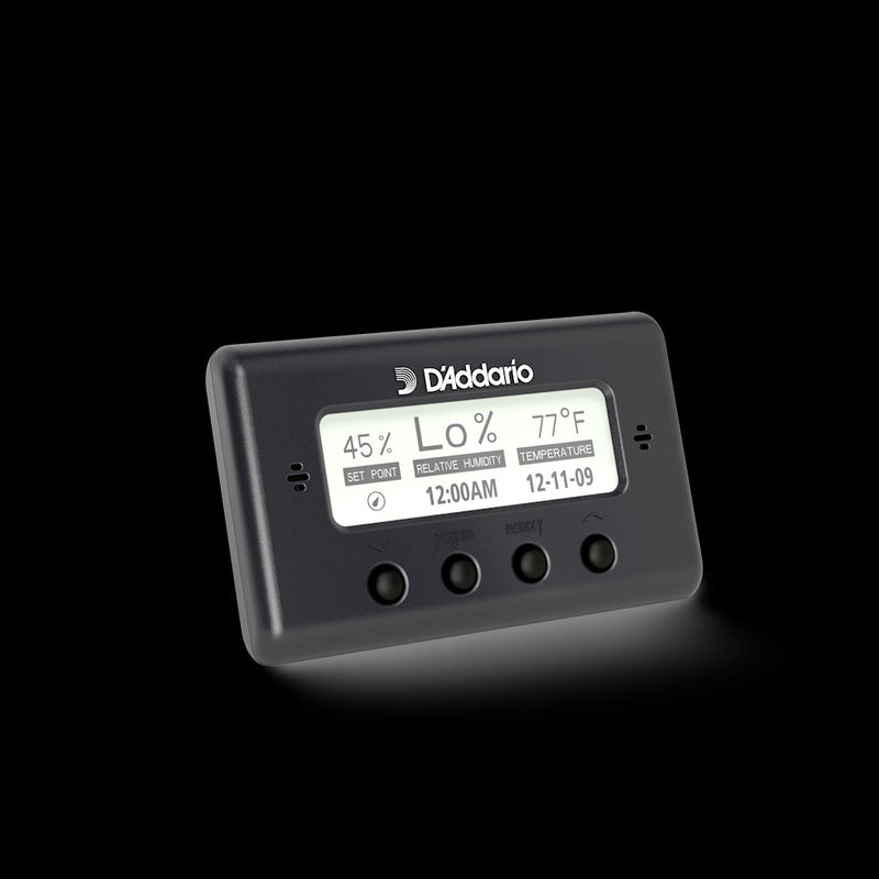 D'Addario PW-HTS Guitar Hygrometer Humidity and Temperature Sensor