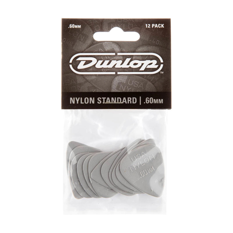 Dunlop 44P060 Nylon Standard Player's 12-Pack Guitar Picks