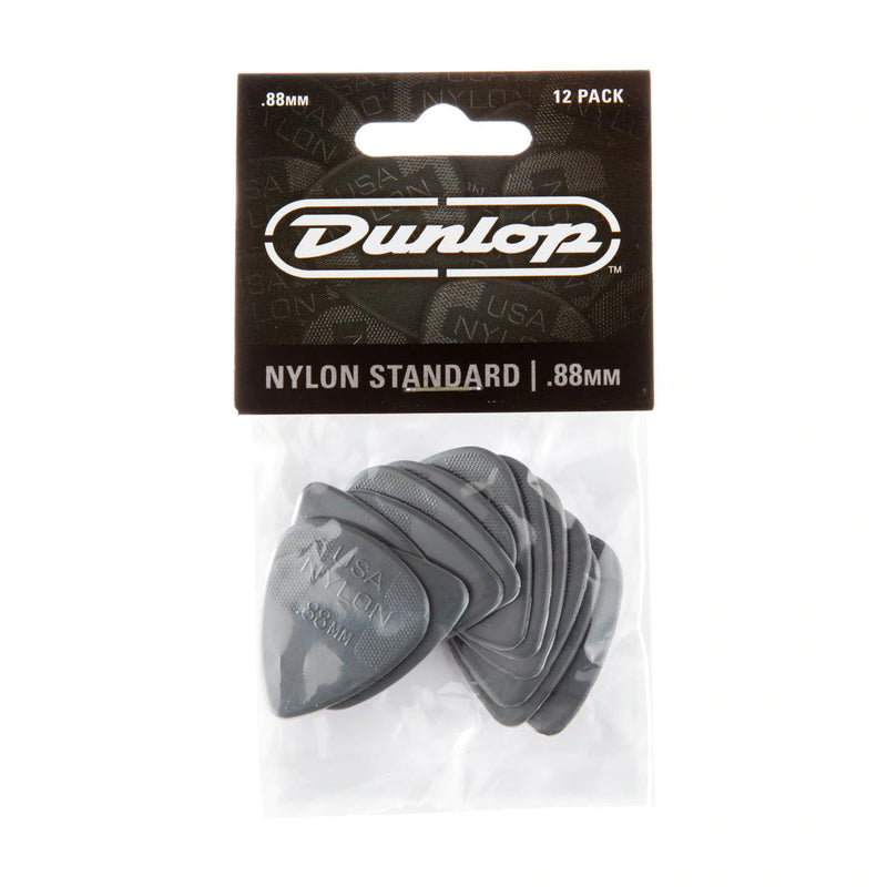 Dunlop 44P088 Nylon Standard Player's 12-Pack Guitar Picks