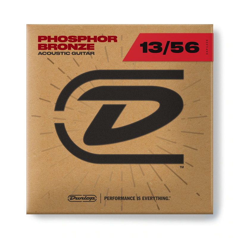 Dunlop DAP1356 Phosphorus Bronze Acoustic Guitar Strings Set 13-56