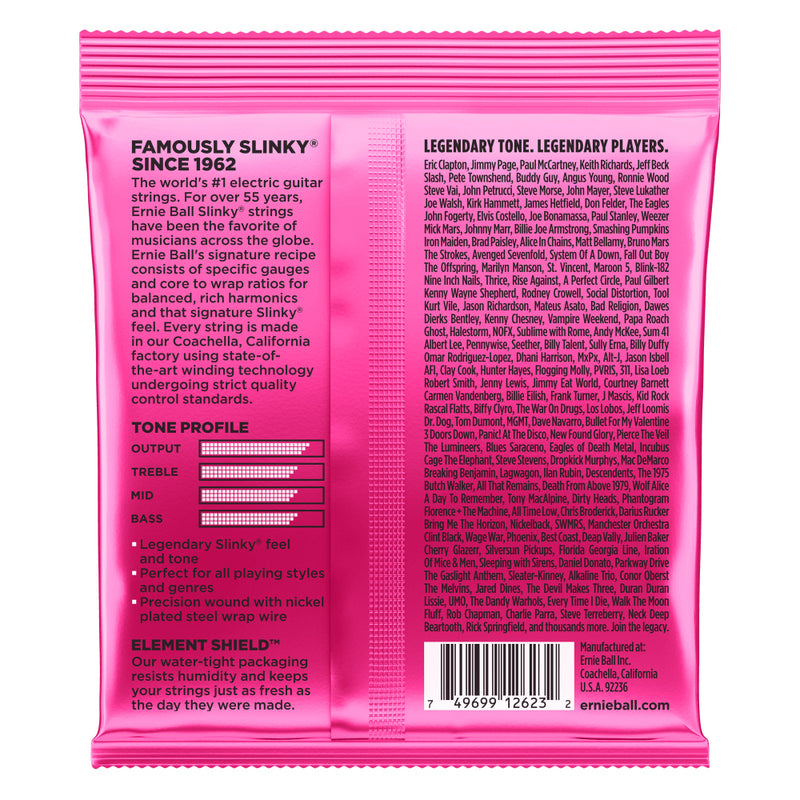 Ernie Ball Super Slinky 7-String Nickel Wound Electric Guitar Strings 9-52