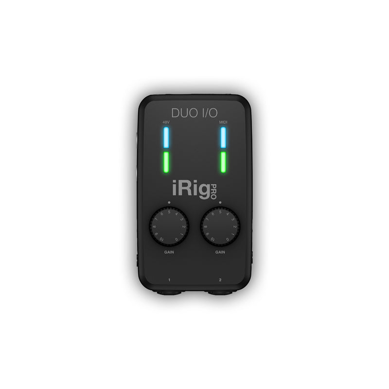 IK Multimedia iRig Pro Duo I/O Mobile Audio Interface for Mac, PC, IOS, Android