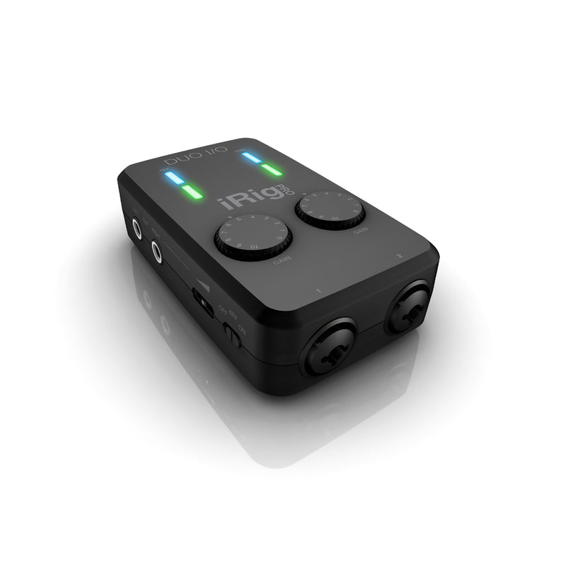 IK Multimedia iRig Pro Duo I/O Mobile Audio Interface for Mac, PC, IOS, Android