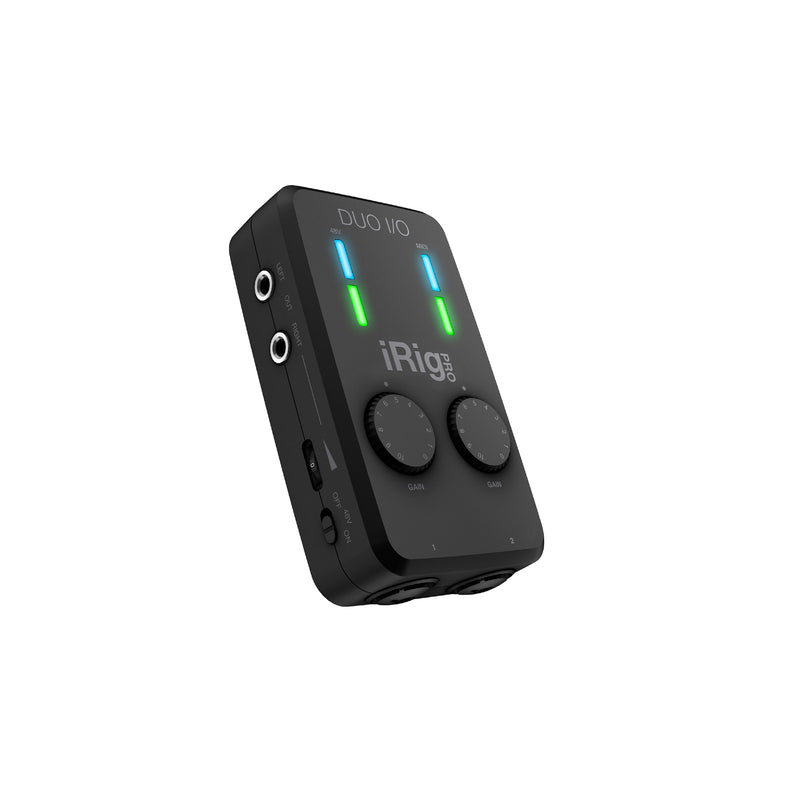 IK Multimedia iRig Pro Duo I/O Mobile Audio Interface for Mac, PC, IOS, Android