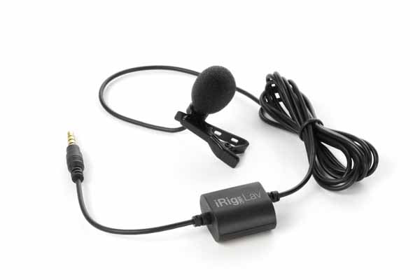 IK Multimedia iRig Mic Lav Lavalier Microphone for iPhone/iPad/Android