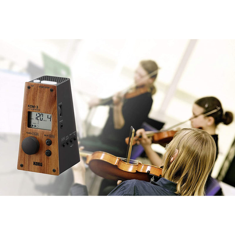 Korg KDM-3 Digital Metronome Limited Edition - Wood Black