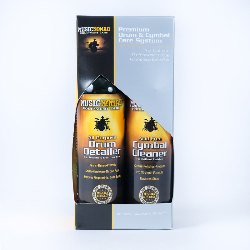 Music Nomad MN112 Premium Drum & Cymbal Care System - MN110, MN111, MN210