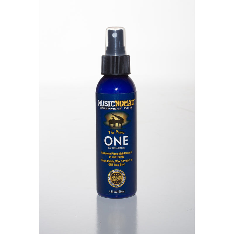 Music Nomad MN130 The Piano ONE - All in 1 Cleaner, Polish, Wax for Gloss Pianos