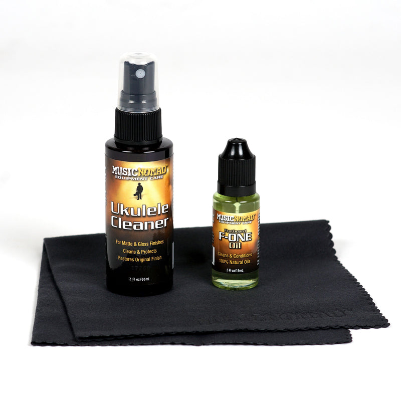 Music Nomad MN142 Premium Ukulele Care Kit - 3 pc.