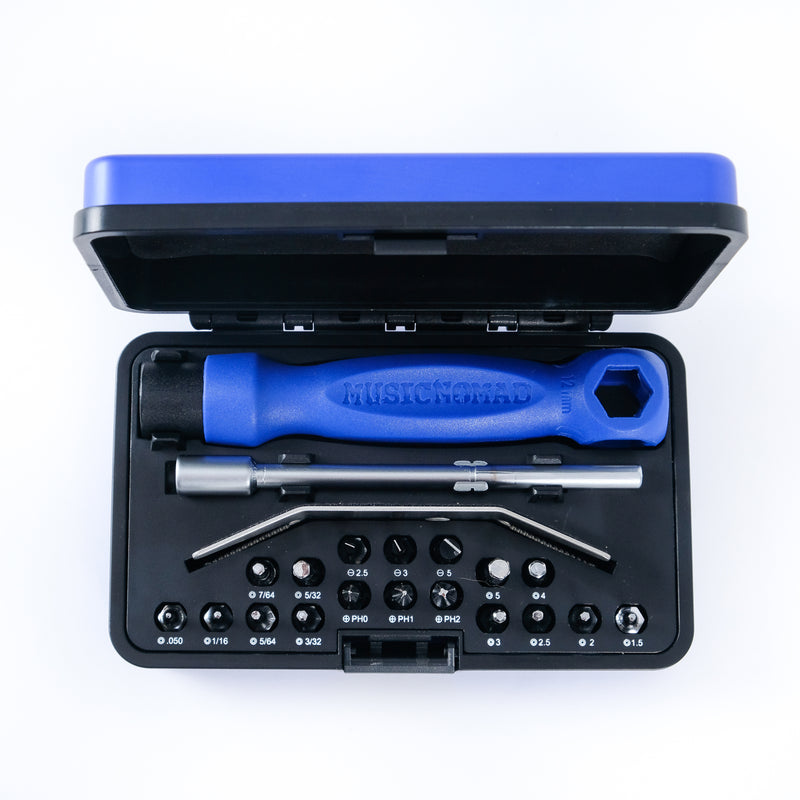 Music Nomad MN229 Premium Guitar Tech Screwdriver & Wrench Set
