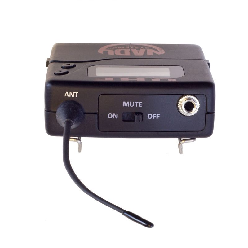 Nady 8W-1KU HM-3 Octo 1000-Channel Professional UHF Wireless System with 8 Headset Microphones