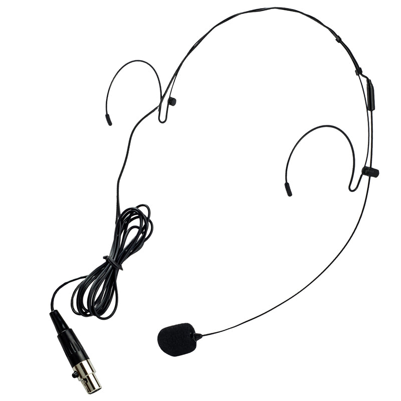Nady HM-20U Headworn Uni-directional Microphone - Mini-XLR Black