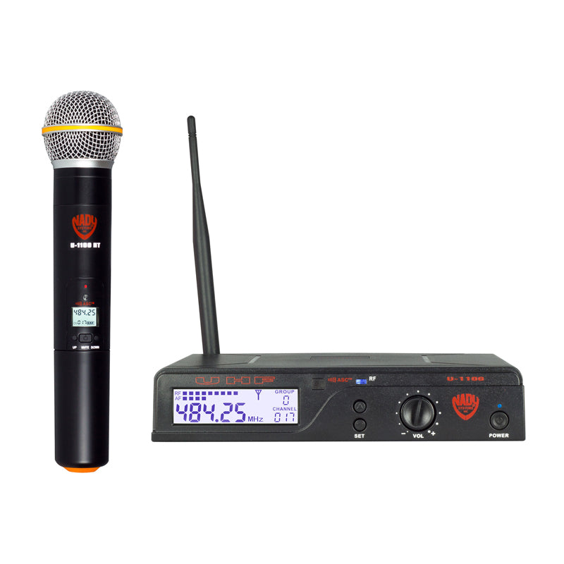 Nady U-1100 HT 100-Channel UHF Wireless Handheld Microphone System ...