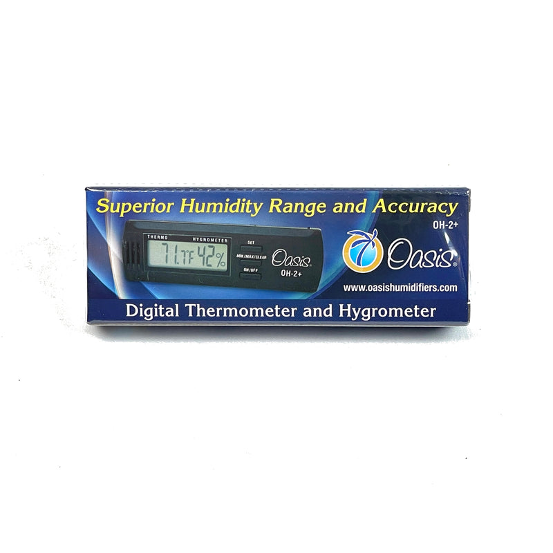 Oasis OH-2+ Digital Hygrometer/Thermometer (Replaces OH-2, OH-2C)