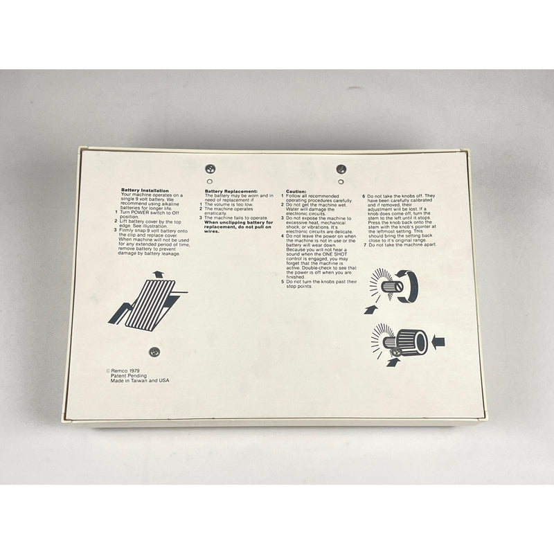 Remco Sound FX Machine 1979 Vintage Electronic Synthesizer Collectible ...