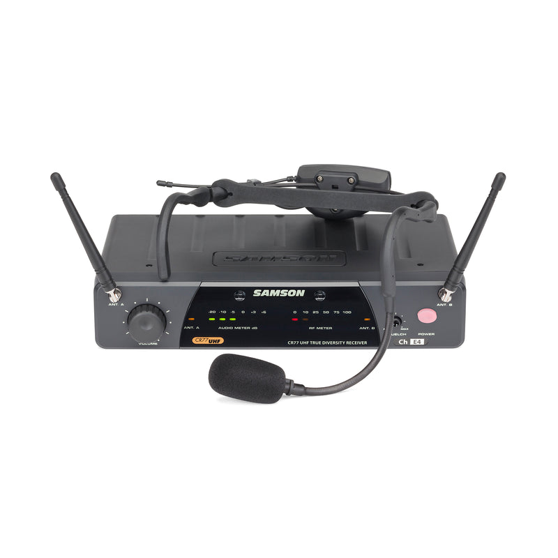 Samson Airline 77 Fitness Headset Wireless System with AH7, QE - K4