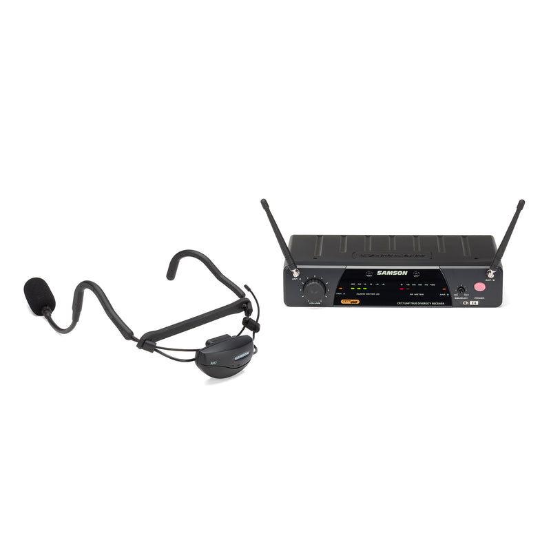 Samson Airline 77 Fitness Headset Wireless System with AH7, QE - K4