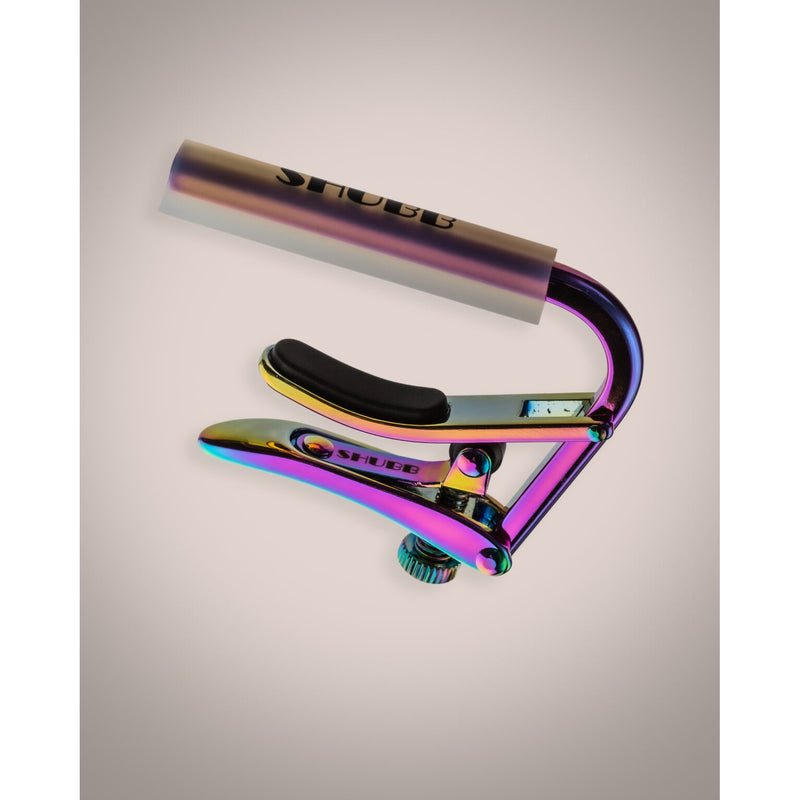 Shubb Capos C2p Paua Pearl Nylon String Guitar Capo Royale