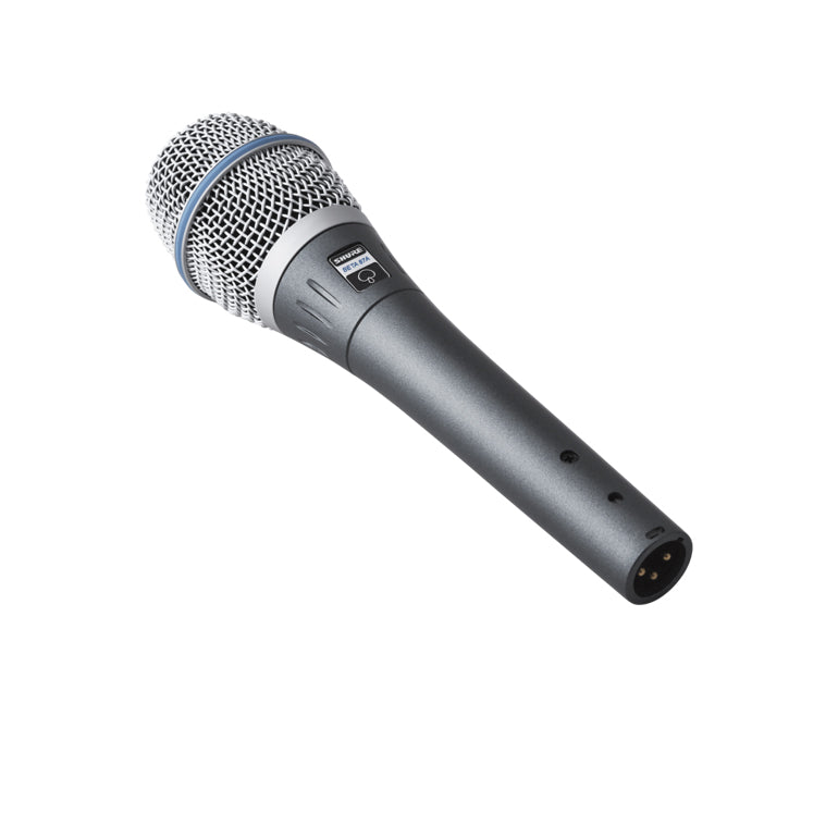Shure Beta 87A Hypercarioid Premium Handheld Condenser Vocal Microphone