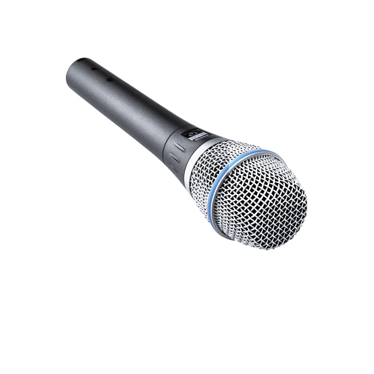 Shure Beta 87A Hypercarioid Premium Handheld Condenser Vocal Microphone