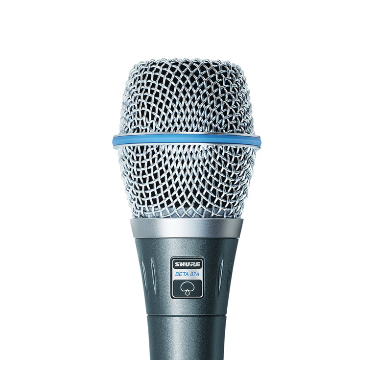 Shure Beta 87A Hypercarioid Premium Handheld Condenser Vocal Microphone