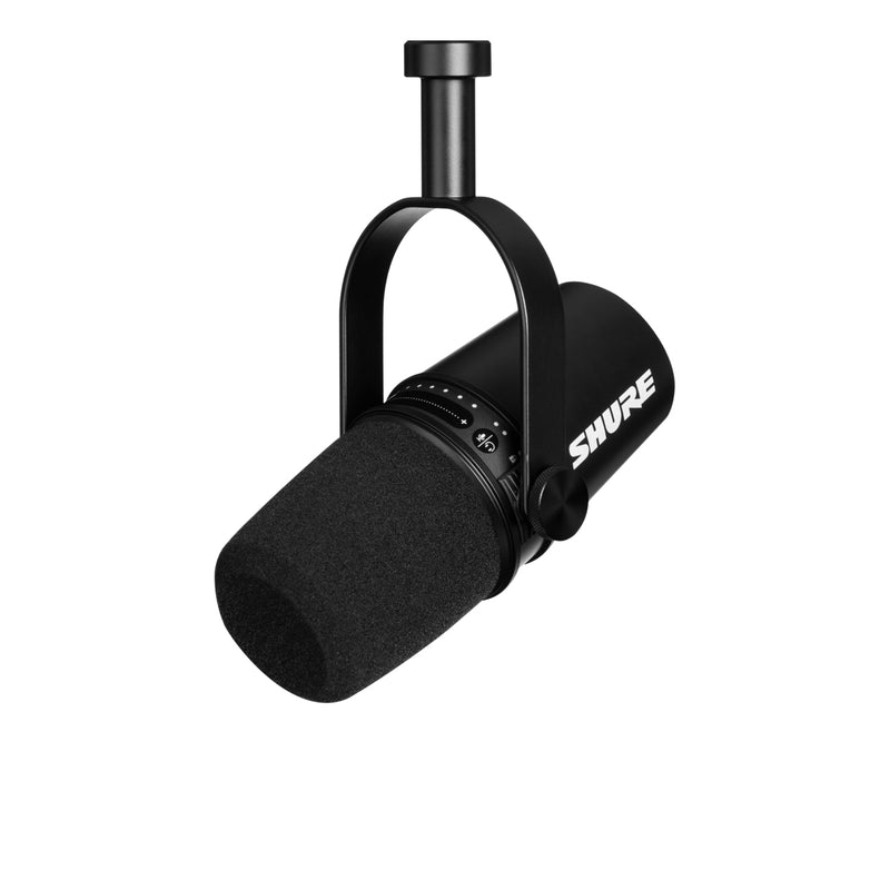 Shure MV7 Podcast Microphone for Podcasting w/ USB - Black