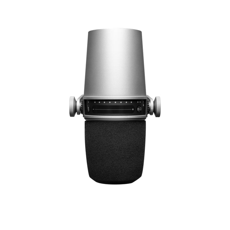 Shure MV7 Podcast Microphone for Podcasting w/ USB - Silver