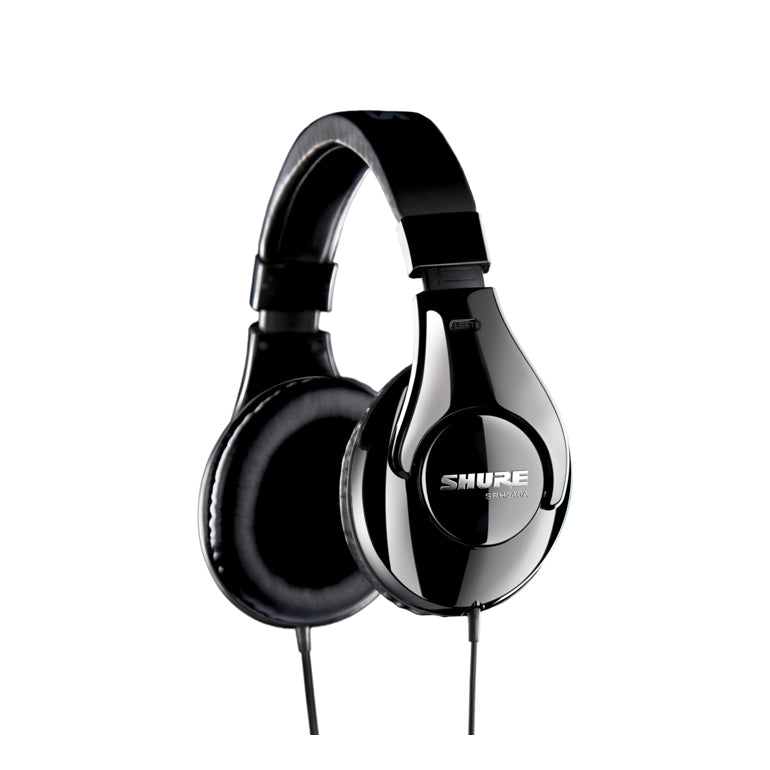 Shure SRH240A-BK Professional Quality Headphones. Black
