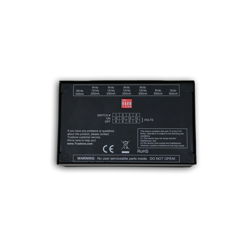 Truetone 1 Spot Pro CS7 Power Brick 7 Guitar Pedal Power Supply 9Vdc-18Vdc - Open Box