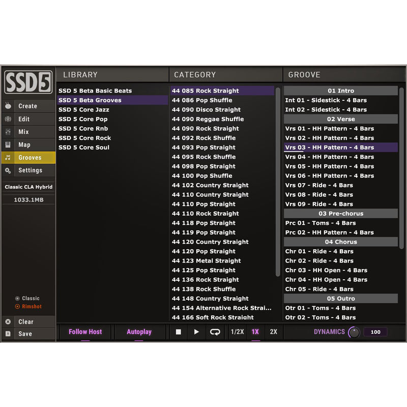 Steven Slate Drums 5.5 Virtual Drum Set Instrument Plug-in  - M1 Compatible!