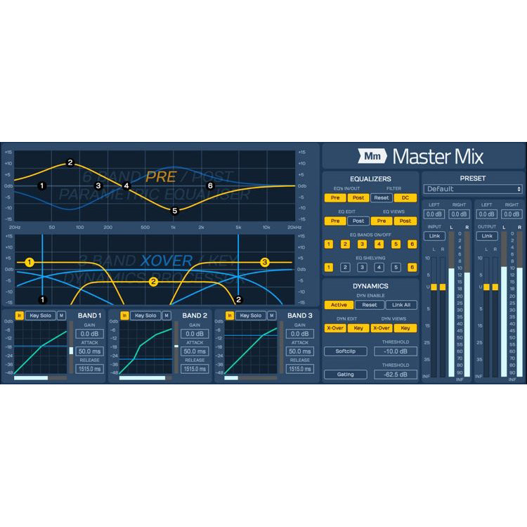 Tracktion Master Mix Professional Stereo Mastering Plug-in