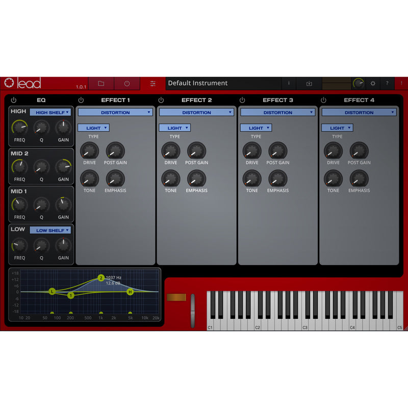 Tracktion RetroMod LEAD Six Clavia Samples Virtual Instruments Plug-in