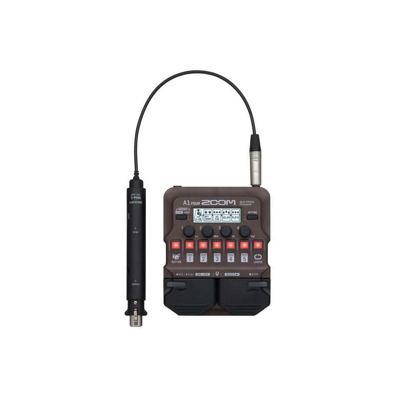 Zoom A1 FOUR Acoustic Multi-Effects Guitar Pedal