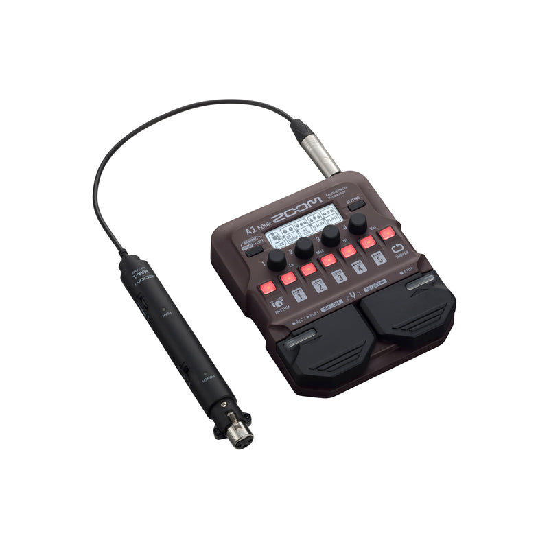 Zoom A1 FOUR Acoustic Multi-Effects Guitar Pedal