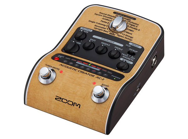 Zoom AC-2 Acoustic Creator Direct Box/Preamp - Used