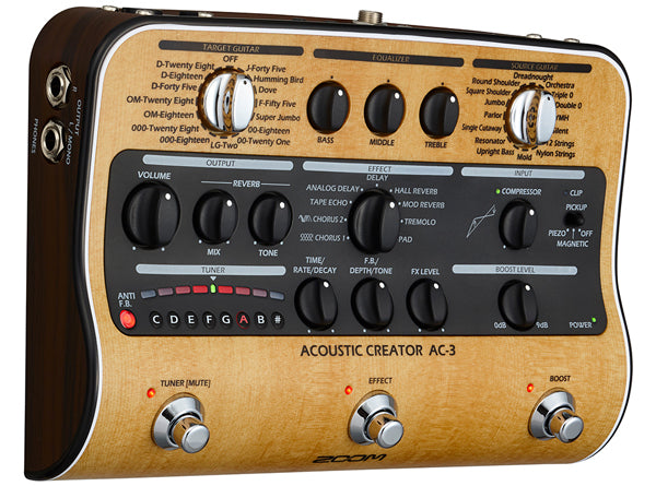 Zoom AC-3 Acoustic Creator Direct Box/Preamp/Effects