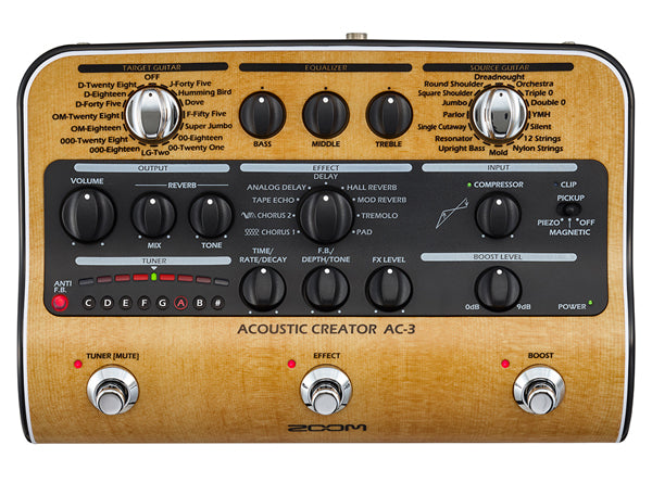 Zoom AC-3 Acoustic Creator Direct Box/Preamp/Effects