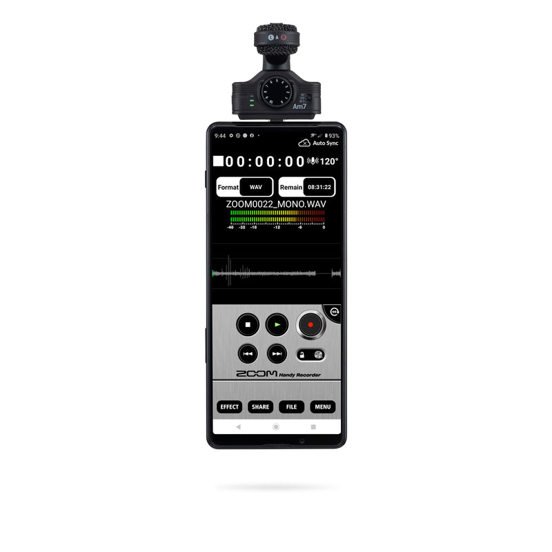 Zoom Am7 Mid-Side Stereo Microphone for Android Devices
