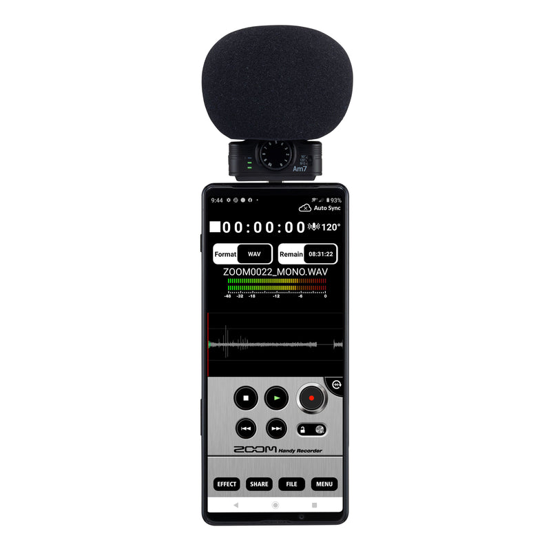 Zoom Am7 Mid-Side Stereo Microphone for Android Devices