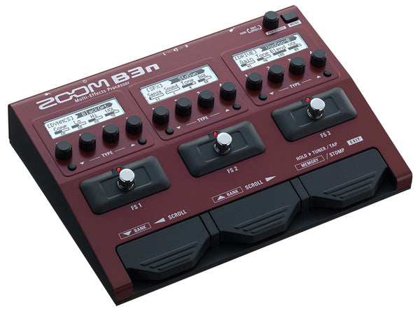 Zoom B3N Multi-Effects Bass Guitar Pedal