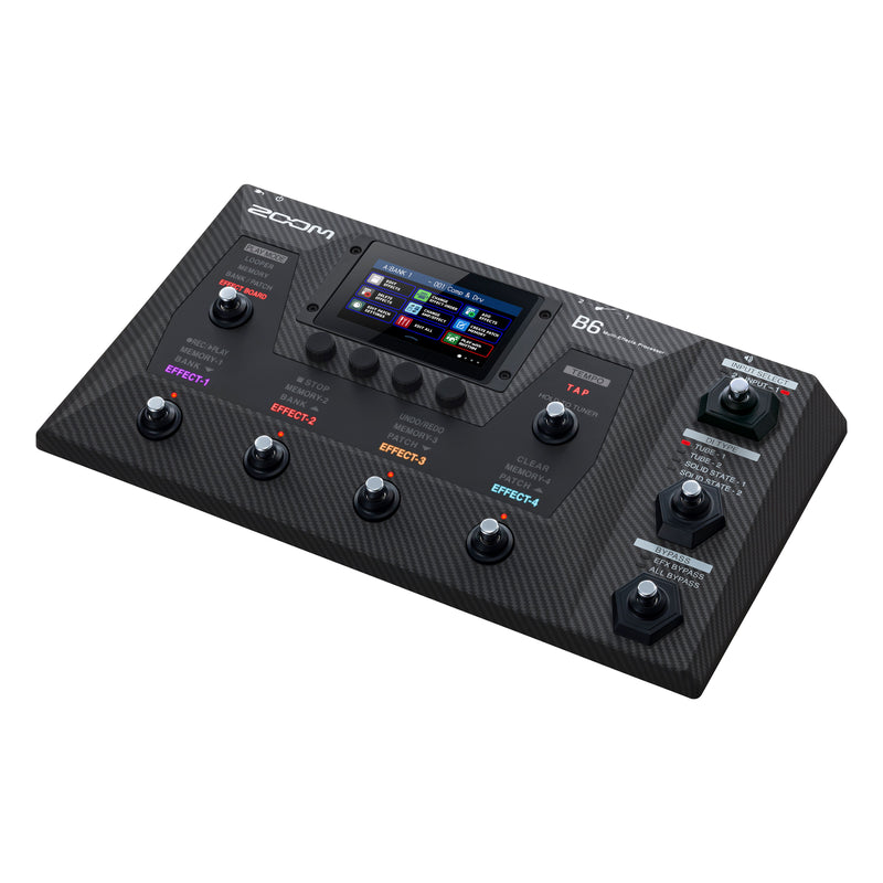 Zoom B6 Multi-Effects Processor for Bass Guitar