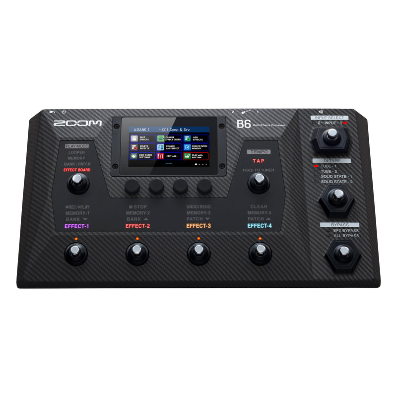 Zoom B6 Multi-Effects Processor for Bass Guitar