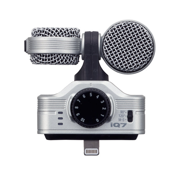 Zoom IQ7 MS Stereo Microphone for iOS-iPad-iPhone