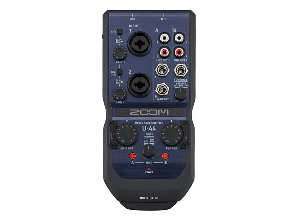 Zoom U-44 Handy Audio USB Recording Interface