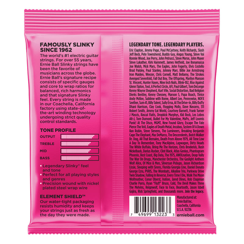 Ernie Ball Super Slinky Nickel Wound Electric Guitar Strings 3 Pack 9-42