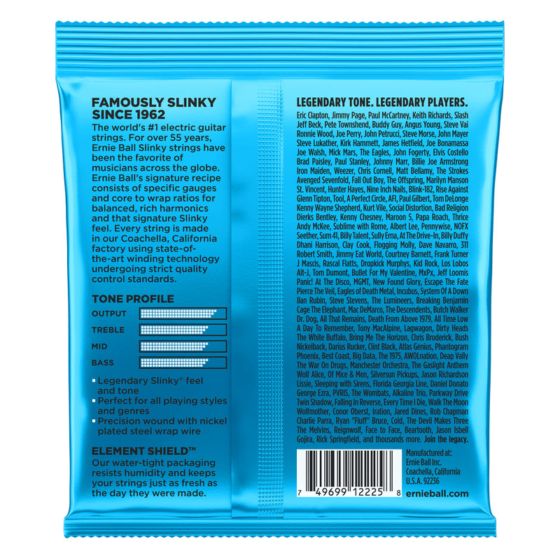 Ernie Ball Extra Slinky Nickel Wound Electric Guitar Strings 8-38